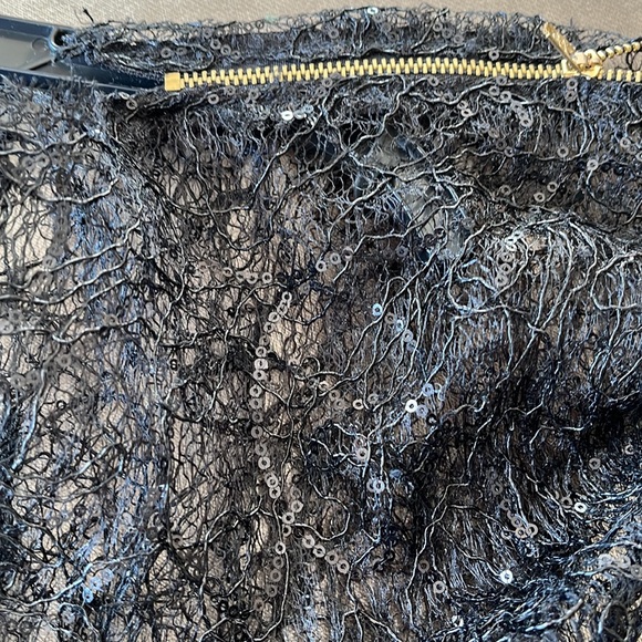 Women top black mesh custom tailoring - Picture 3 of 8